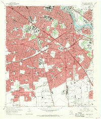 Park Place Texas Historical topographic map, 1:24000 scale, 7.5 X 7.5 Minute, Year 1967