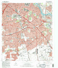 Park Place Texas Historical topographic map, 1:24000 scale, 7.5 X 7.5 Minute, Year 1982