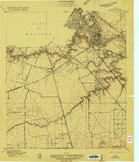 Park Place Texas Historical topographic map, 1:24000 scale, 7.5 X 7.5 Minute, Year 1915