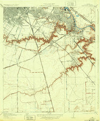Park Place Texas Historical topographic map, 1:31680 scale, 7.5 X 7.5 Minute, Year 1922