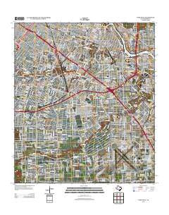 Park Place Texas Historical topographic map, 1:24000 scale, 7.5 X 7.5 Minute, Year 2013