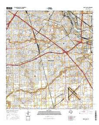 Park Place Texas Current topographic map, 1:24000 scale, 7.5 X 7.5 Minute, Year 2016