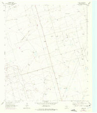 Parks Texas Historical topographic map, 1:24000 scale, 7.5 X 7.5 Minute, Year 1964