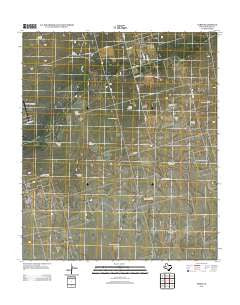 Parks Texas Historical topographic map, 1:24000 scale, 7.5 X 7.5 Minute, Year 2013