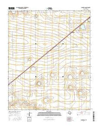 Parmerton Texas Current topographic map, 1:24000 scale, 7.5 X 7.5 Minute, Year 2016