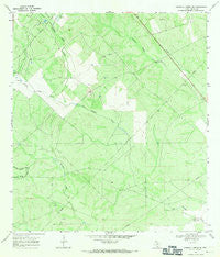 Parrilla Creek NE Texas Historical topographic map, 1:24000 scale, 7.5 X 7.5 Minute, Year 1968