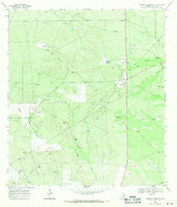 Parrilla Creek SW Texas Historical topographic map, 1:24000 scale, 7.5 X 7.5 Minute, Year 1968