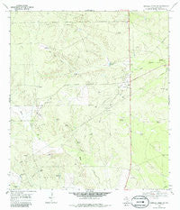 Parrilla Creek SW Texas Historical topographic map, 1:24000 scale, 7.5 X 7.5 Minute, Year 1968