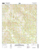 Parrilla Creek NE Texas Current topographic map, 1:24000 scale, 7.5 X 7.5 Minute, Year 2016