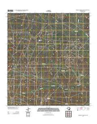 Parrilla Creek NW Texas Historical topographic map, 1:24000 scale, 7.5 X 7.5 Minute, Year 2013