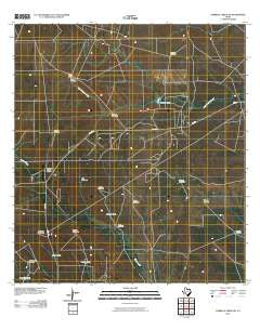 Parrilla Creek SW Texas Historical topographic map, 1:24000 scale, 7.5 X 7.5 Minute, Year 2010