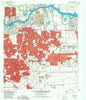 Pasadena Texas Historical topographic map, 1:24000 scale, 7.5 X 7.5 Minute, Year 1982