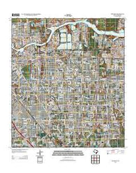 Pasadena Texas Historical topographic map, 1:24000 scale, 7.5 X 7.5 Minute, Year 2013