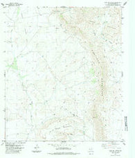 Paso Del Norte Texas Historical topographic map, 1:24000 scale, 7.5 X 7.5 Minute, Year 1983