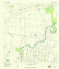 Paso Real Texas Historical topographic map, 1:24000 scale, 7.5 X 7.5 Minute, Year 1956