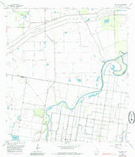 Paso Real Texas Historical topographic map, 1:24000 scale, 7.5 X 7.5 Minute, Year 1956