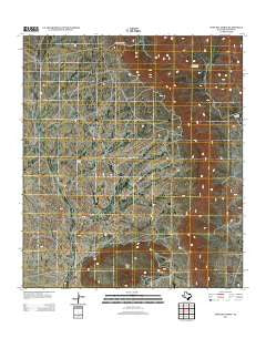 Paso Del Norte Texas Historical topographic map, 1:24000 scale, 7.5 X 7.5 Minute, Year 2012