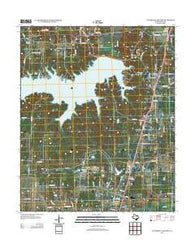 Pat Mayse Lake East Texas Historical topographic map, 1:24000 scale, 7.5 X 7.5 Minute, Year 2013