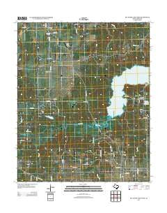 Pat Mayse Lake West Texas Historical topographic map, 1:24000 scale, 7.5 X 7.5 Minute, Year 2013