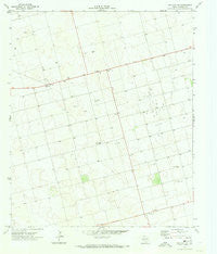 Patricia NE Texas Historical topographic map, 1:24000 scale, 7.5 X 7.5 Minute, Year 1970