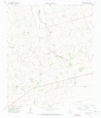 Patricia SW Texas Historical topographic map, 1:24000 scale, 7.5 X 7.5 Minute, Year 1970