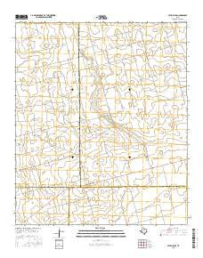 Patricia SW Texas Current topographic map, 1:24000 scale, 7.5 X 7.5 Minute, Year 2016