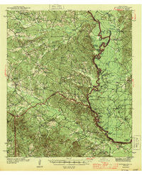 Patroon Texas Historical topographic map, 1:62500 scale, 15 X 15 Minute, Year 1944