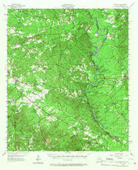Patroon Texas Historical topographic map, 1:62500 scale, 15 X 15 Minute, Year 1956