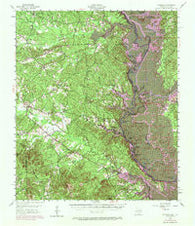 Patroon Texas Historical topographic map, 1:62500 scale, 15 X 15 Minute, Year 1956