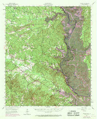 Patroon Texas Historical topographic map, 1:62500 scale, 15 X 15 Minute, Year 1956