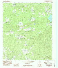 Patroon North Texas Historical topographic map, 1:24000 scale, 7.5 X 7.5 Minute, Year 1984