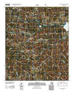 Patroon North Texas Historical topographic map, 1:24000 scale, 7.5 X 7.5 Minute, Year 2010
