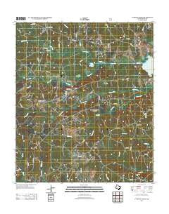 Patroon North Texas Historical topographic map, 1:24000 scale, 7.5 X 7.5 Minute, Year 2012