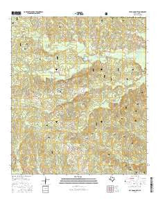 Patroon North Texas Current topographic map, 1:24000 scale, 7.5 X 7.5 Minute, Year 2016