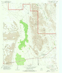 Patterson Hills Texas Historical topographic map, 1:24000 scale, 7.5 X 7.5 Minute, Year 1973