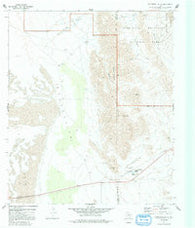 Patterson Hills Texas Historical topographic map, 1:24000 scale, 7.5 X 7.5 Minute, Year 1973