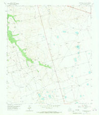 Patterson Lake Texas Historical topographic map, 1:24000 scale, 7.5 X 7.5 Minute, Year 1965