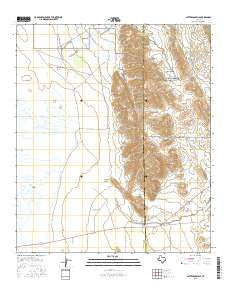 Patterson Hills Texas Current topographic map, 1:24000 scale, 7.5 X 7.5 Minute, Year 2016