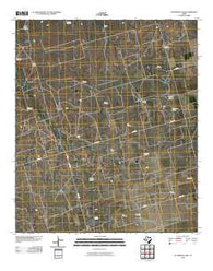 Patterson Lake Texas Historical topographic map, 1:24000 scale, 7.5 X 7.5 Minute, Year 2010