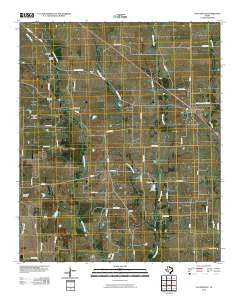 Pattonville Texas Historical topographic map, 1:24000 scale, 7.5 X 7.5 Minute, Year 2010