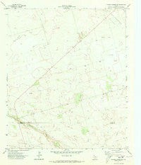 Paynes Corner SE Texas Historical topographic map, 1:24000 scale, 7.5 X 7.5 Minute, Year 1971