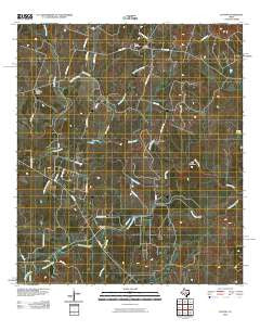 Payton Texas Historical topographic map, 1:24000 scale, 7.5 X 7.5 Minute, Year 2010