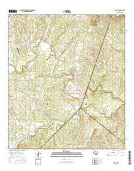 Payton Texas Current topographic map, 1:24000 scale, 7.5 X 7.5 Minute, Year 2016