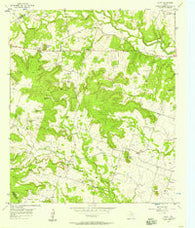 Pearl Texas Historical topographic map, 1:24000 scale, 7.5 X 7.5 Minute, Year 1954