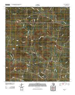 Pearl Texas Historical topographic map, 1:24000 scale, 7.5 X 7.5 Minute, Year 2010