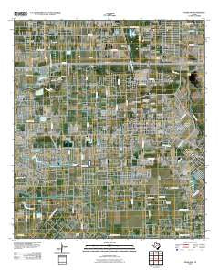 Pearland Texas Historical topographic map, 1:24000 scale, 7.5 X 7.5 Minute, Year 2010