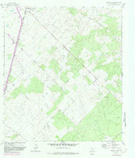 Pearsall South Texas Historical topographic map, 1:24000 scale, 7.5 X 7.5 Minute, Year 1964