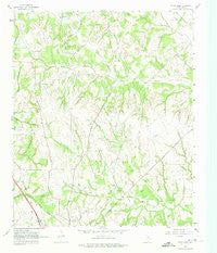 Pecan Creek Texas Historical topographic map, 1:24000 scale, 7.5 X 7.5 Minute, Year 1961