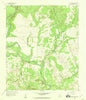 Pecan Crossing Texas Historical topographic map, 1:24000 scale, 7.5 X 7.5 Minute, Year 1959