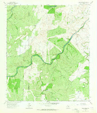 Pecan Springs Texas Historical topographic map, 1:24000 scale, 7.5 X 7.5 Minute, Year 1963